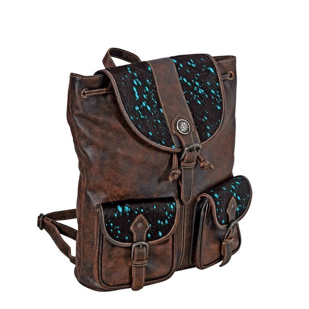 Myra Bag Prairie Leather and Hairon Bag - Picture 6 of 10